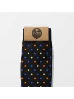DOTS2 NERO-COLORE CALZA AMERICANA