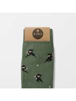 NINJA VERDE MILITARE CALZA LUNGA