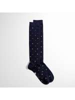 DOTS2 BLU COLORE CALZA LUNGA